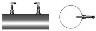 多普勒超聲波流量計(jì)平行定位